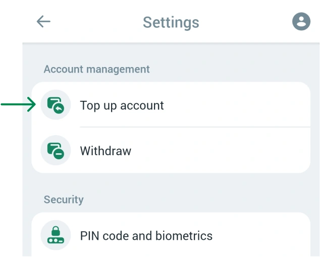 Guide to top up your account Betwinner APP Tanzania